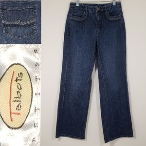 ⤵️💚🧡Talbots Petites Stretch denim blue jeans 6P